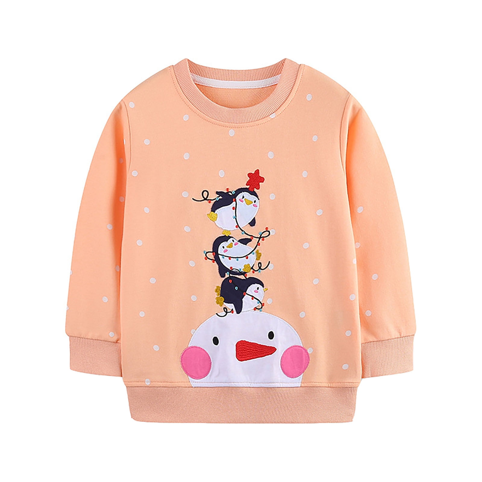 LUOGENLI Hoodies for Girls 810 Leopard Toddler Girl's Christmas Cute
