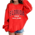 thumbnail image 1 of LUOGENLI Hoodies Girls Sweatshirts 10-12 Girl's Graphic Prints Sweatshirt Crewneck Long Sleeve Cute Drop Shoulder Pullover Tops Girls Valentine's Day Hoodies 10-12 Years Old Red 4-5 Years, 1 of 6