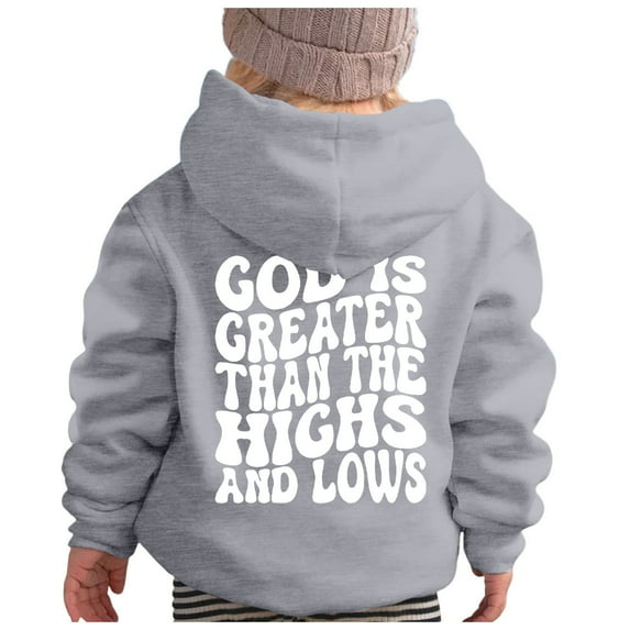 LUOGENLI Hoodies Girls Valentine's Day Hoodies Xs Boys and Girls Casual Loose Cute Print Long Sleeve Hoodie Sport St. Patrick's Day Hoodies for Girls 12-14 Kids Grey 11-12 Years