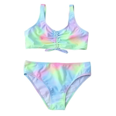 LUOGENLI Little Girls Swimsuits Size 6-7 Toddler Girls Sleeveless Printing Beach Bathing Baby Suit Girls Swimwear Swimsuit Girls Swimsuit Size 7 2 Piece Girls Swimsuit Size 7 7-8 Years