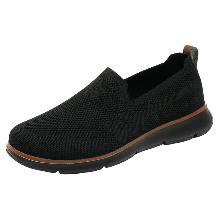 LUOGENLI Male Mens Sneakers 10.5 Wide Width on Men Sports Shoes Fashionable New Pattern Solid Color Simple Thick Sole Flat Bottomed Comfortable Lightweight Casual Shoes 40 Walmart