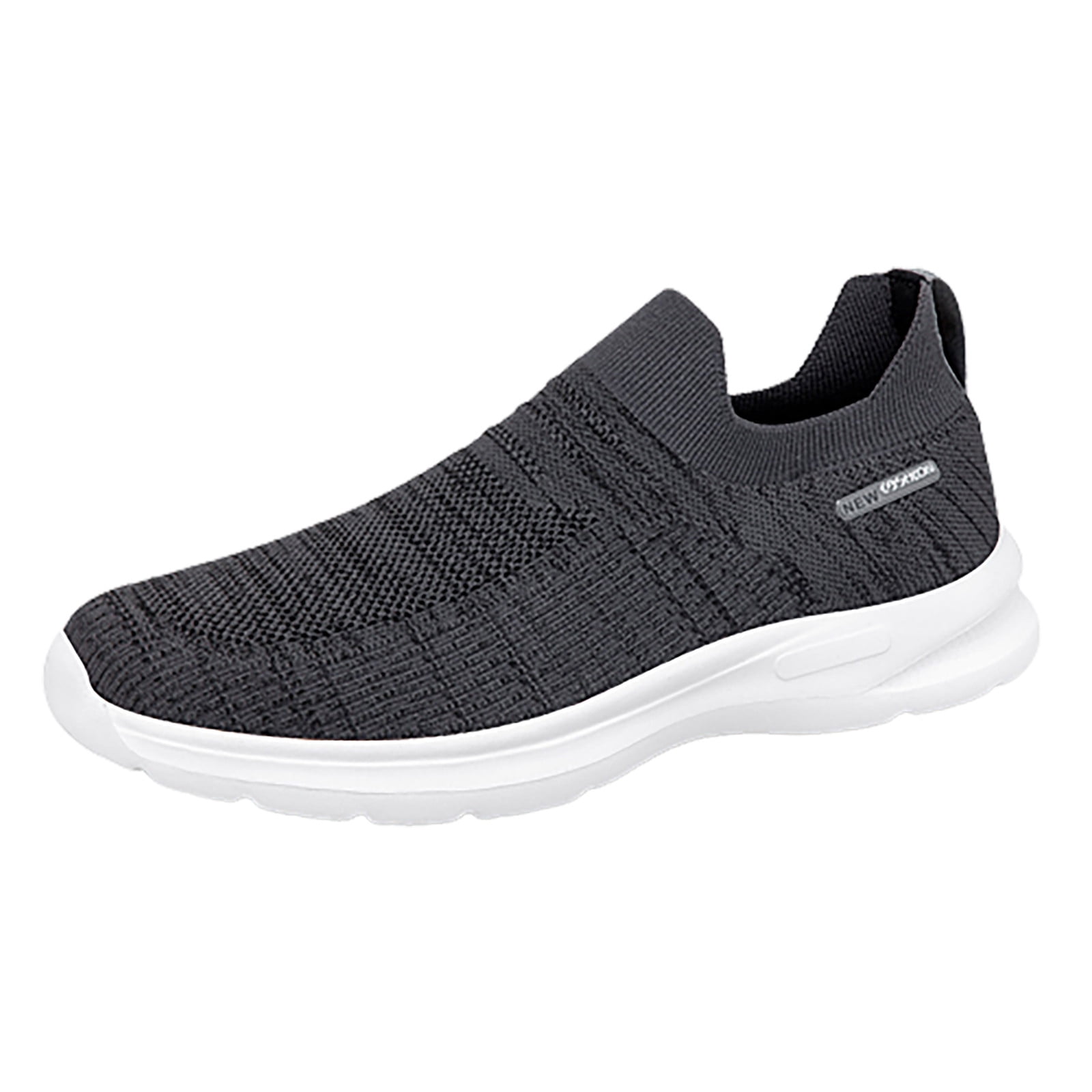 Slip on shoes for elderly man hot sale