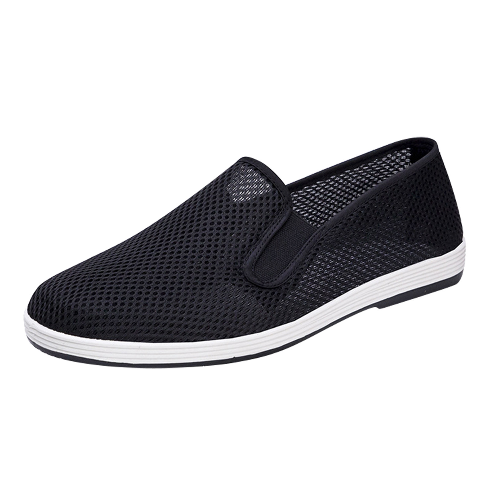 LUOGENLI Male Mens Sneakers Size 10 Wide Width Men Flat Casual Shoes Breathable Non Cloth Shoes Single Shoes Casual Fashion Casual Shoes Mens Sneakers 9.5 Mens Sneakers Size 12.5 42 Walmart