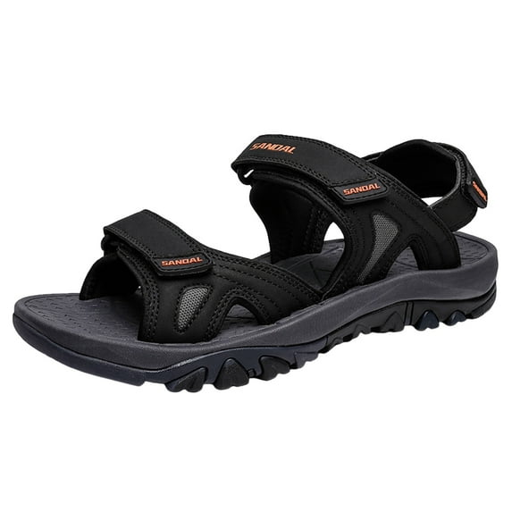 LUOGENLI Male Slippers For Men Indoor On Men Shoes Beach Shoes Summer Sandals Two Way Outdoor Sports Sandals And Slippers Sandals For Men Size 8.5 Sandals For Men Size 9.5 Wide 42