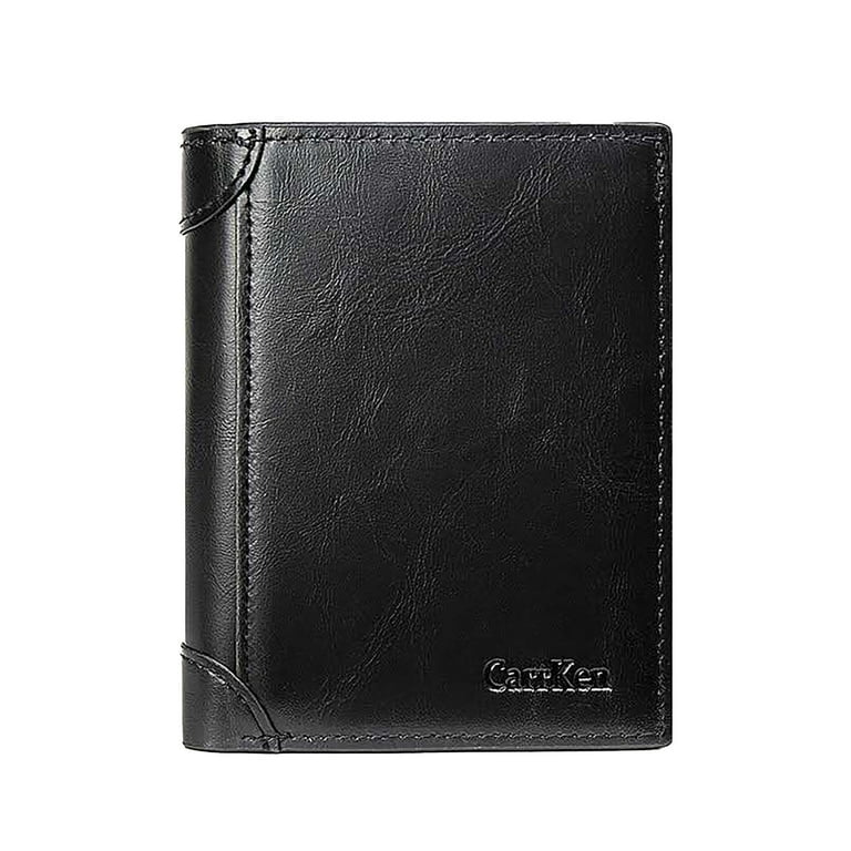 Wallet with hole for chain clearance