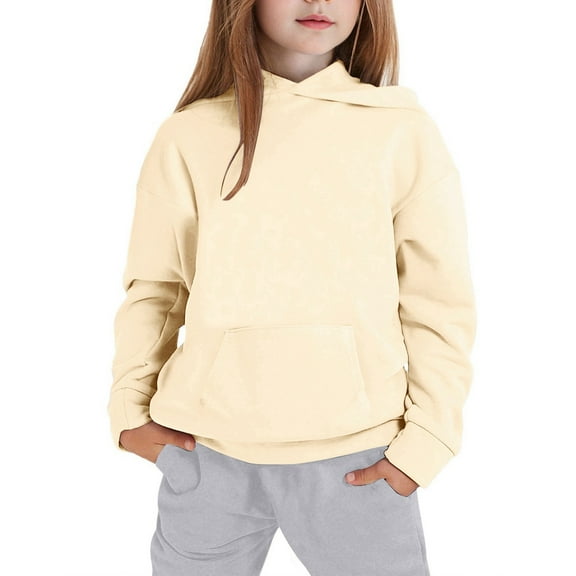 LUOGENLI Outfits Baby Girl Rompers 0-3 Months Summer Children Kids Boys and Girls Long Sleeve Letter Printed Lightweight Hoodie Sweatshirts and Long Pants Set Outfit Khaki 2-3 Years