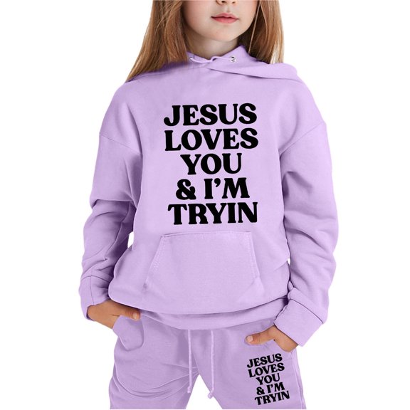 LUOGENLI Outfits Girls Rompers Size 6-7 Children Place Children's Long Sleeved Hooded Hoodie Set Girls Rompers 4T Baby Rompers Girl Photoshoot Light 2-3Years