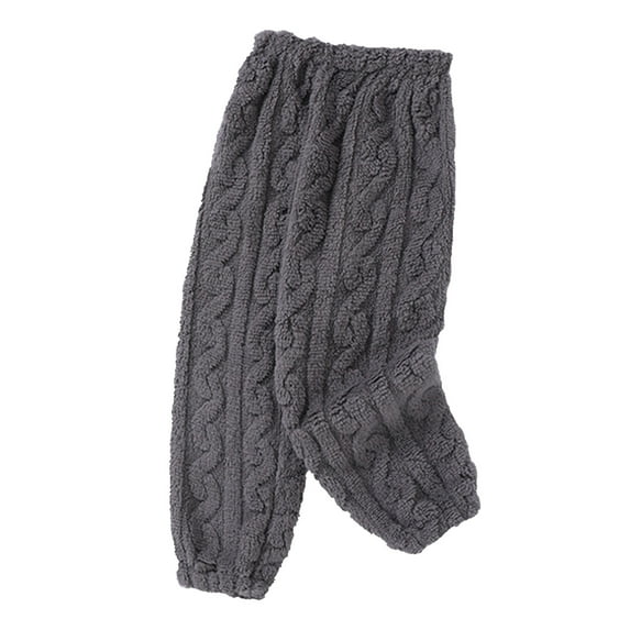 LUOGENLI Pajamas Girls Christmas Pajamas Size 12-14 Big Kids Cotton Girl's Fuzzy Pajama Pants Elastic Waist Loungewear Pj Pants Girls Christmas Sleepwear Size 10-12 Long Sleeve Grey 6-7 Years