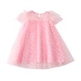 thumbnail image 1 of LUOGENLI Party Dresses for Girls 12-14 Girls Spun Dress Cute Personality Princess Skirt a Line Skirt Summer Dresses for Girls 8-10 Girls Dresses Size 7-8 Boho 3-4 Years, 1 of 3