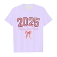 thumbnail image 1 of LUOGENLI Preppy Spring T Shirts Valentine's Day for Girls 10-12 Kids New Year 2025 Printed Short Sleeve T Shirt Tops Casual St. Patrick's Day T Shirts for Girls 10-12 Baggy 4-5 Years, 1 of 4