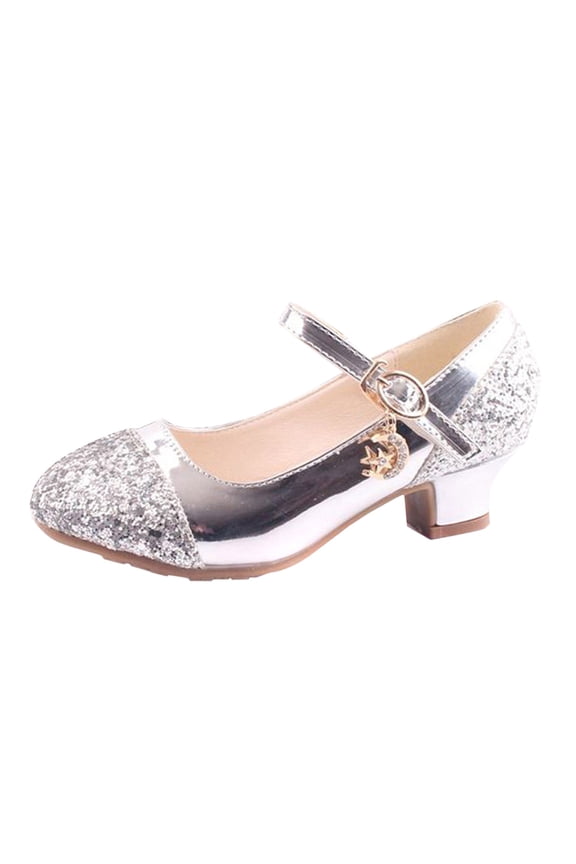 Shoes for Girls Size 10 Children Shoes High Heels Girls Princess Single Shoes Dress Shoes Performance Shoes Children Shoes Shoes for Girls Size 12 Girls Shoes Size 4.5 Big Kid 28
