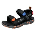 thumbnail image 1 of LUOGENLI Slippers Girls Slippers Size 10 Children Shoes Beach Sandals Light Boy Sandals Big Children Soft Bottom Boy Beach Shoes Slippers for Girls Size 1 Girls Slippers Size 10-12 Black 33, 1 of 8