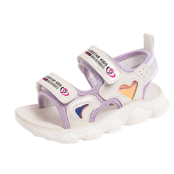 LUOGENLI Slippers Girls Slippers Size 12-13 Boys and Girls Solid Color Fashion Soft Sole Sandals Beach Shoes Children's Sandals Girls Slippers Size 5 Big Kids Girls Slippers Size 5 29