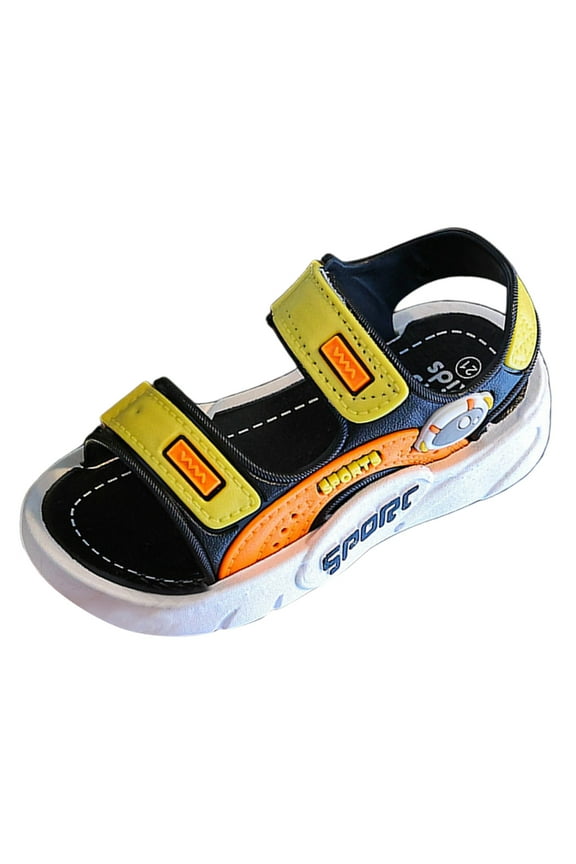 Slippers Kids Slippers Girls Size 2 Boy Fashion Comfortable Beach Sandals with Soft Soles in Summer Girls Slippers Size 2-3 Girls Slippers Size 5.5 Black 21