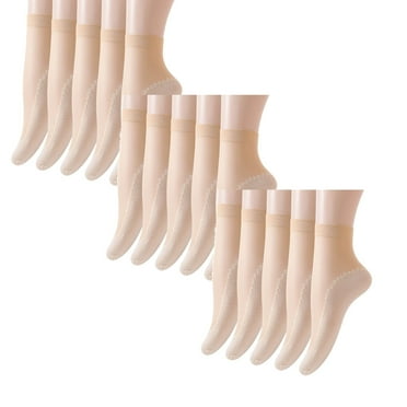 LUOGENLI Socks for Men Pack 5 Pairs Women's Solid Patterned Cotton Bottom Non Socks Breathable Socks Mid Tube Socks *3Pcs Socks for Girls 4-6 Years Ankle Socks for Women
