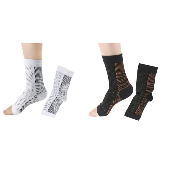 LUOGENLI Socks for Men Size 13-15 With Grips Unisex Socks Comfortable Ankle Heel Function Compression Heel *2Pcs Crew Socks for Women Socks Womens Size 9-11 Crew