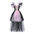 thumbnail image 1 of LUOGENLI Summer Dresses for Girls 10-12 Toddler Kids Baby Girls Magnificent Witch Black Gown Fancy Dress up Party Dresses Graduation Dresses for Girls Size 6-12 Months, 1 of 5