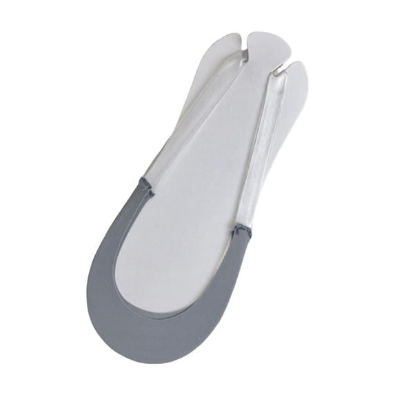 LUOGENLI Summer Thin Sling Strap Hidden Socks, Soft Ice Silk Upper WearâResistant Cotton Bottom Antiâ Invisible Socks Blue One Size