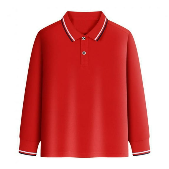 LUOGENLI Tops for Girls 14-16 Trendy Kids Boys Girls Long Sleeve Shirt Button Closure Comfortable & Soft Fabric Shirts for Girls 14-16 Years Old Crop Tops for Girls 8-9 9-10 Years