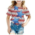 thumbnail image 1 of LUOGENLI Tops for Girls 8-10 Girls Short Sleeve Tee Summer Crewneck T Shirt Casual Fit Basic Shirts Girls Tops Size 8 Tie Dye Tops for Girls 10-12 Trendy 12-13 Years, 1 of 4