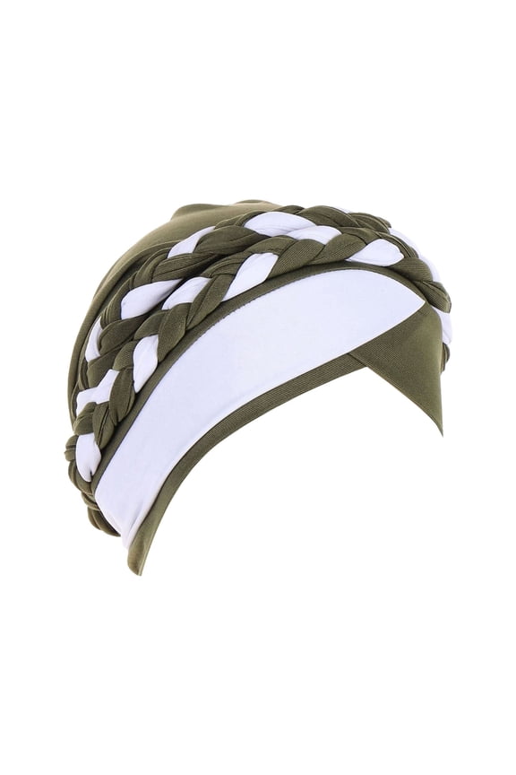 Wide Brim Bucket Hats For Men New Double Striped Two Color Turban Hat European and Fashion Braided Hat Turban Hat Cowboy Hat Hanger For Wall Cowboy Hat Holder On Wall