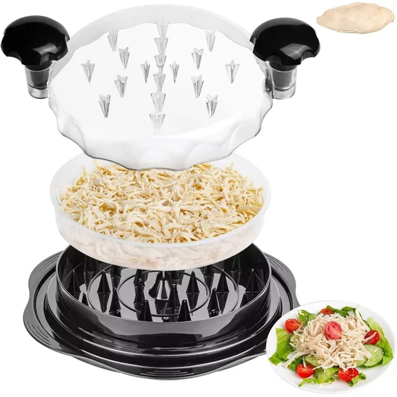 LUOLAX Upgrade Chicken Shredder, Meat Shredding Grinder Tool with Handles Non-Slip