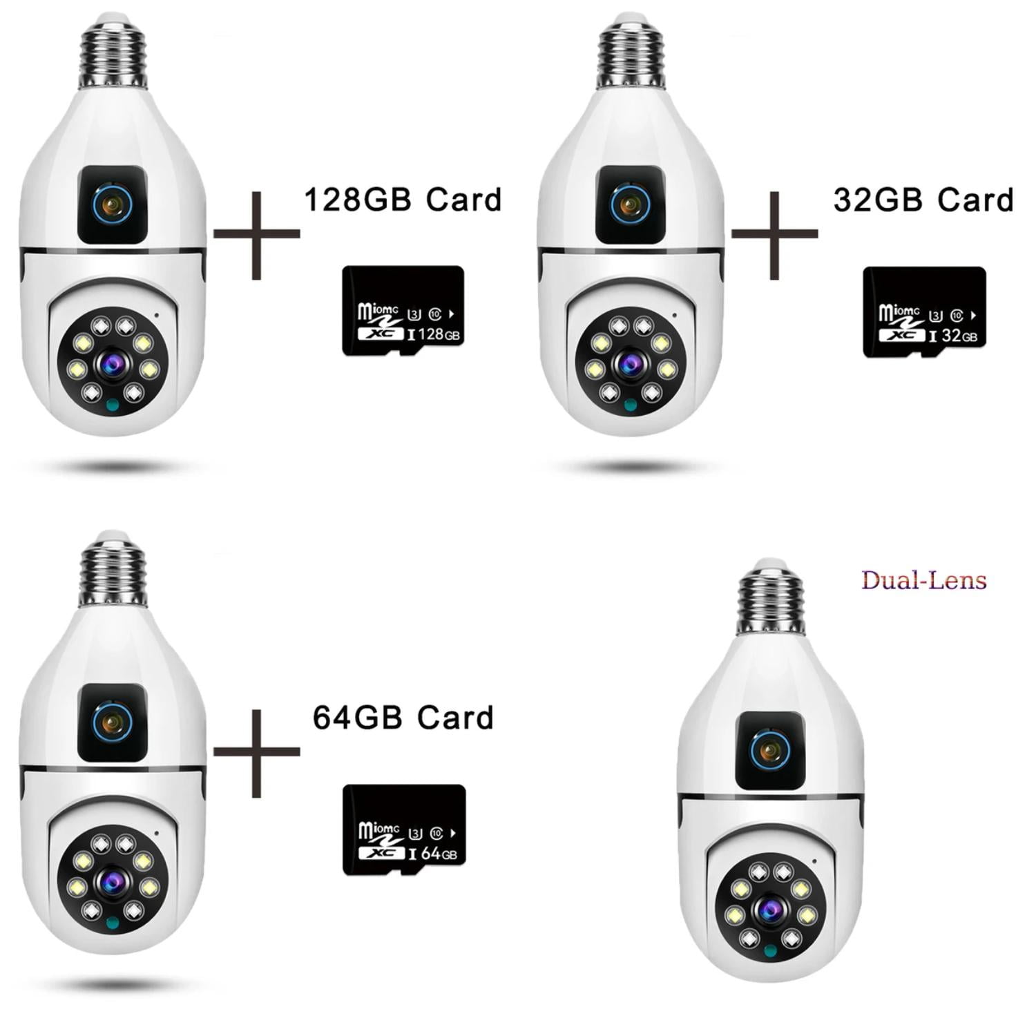 Tenda CH9 Outdoor Security Camera - 2K+2K Dual Lens PTZ With Color Night Vision & AI Tracking