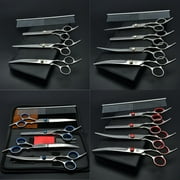 LUOPLNG High-Quality Professional Premium Dog Grooming Scissors Set - Top-of-the-Line Model Z3001 in Stainless Steel - Perfect for Achieving Pet Beauty - Must-Have Equipment for Expert Pe