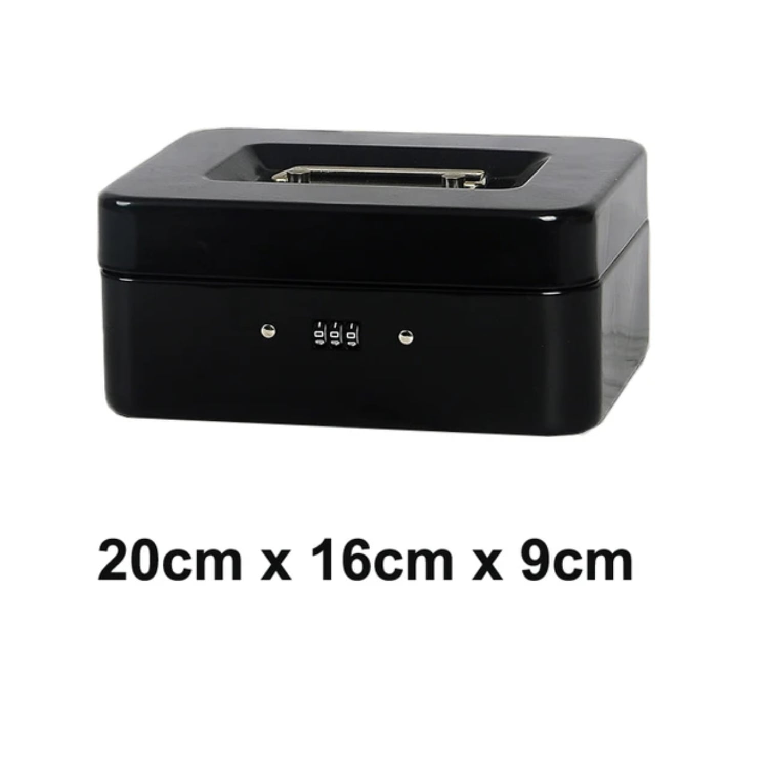 LUOPLNG Secure and Small Stylish Stainless Steel Lockable Petty Cash ...