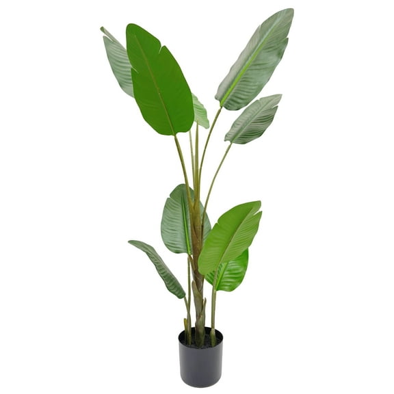 Lush Estate Artificial Bird of Paradise Plant, 47", Lifelike UV Resistant Indoor/Outdoor
