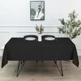 thumbnail image 1 of LUSHVIDA Square Tablecloth -60x60 inch Black- Stain and Water Resistant Table Cover for Kitchen Dining Room, 1 of 6