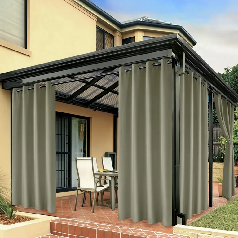 HDPE Pergola / Patio Cover Panel w/ 4 Side Hems & Grommets - Blue