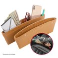thumbnail image 1 of LUSSO GEAR 2 in 1 Car Seat Gap Organizer | Universal Fit | Storage Pockets Adjust | 2 Set Car Seat Crevice Storage Box | Helps Reduce Distracted Driving &amp; Holds Phone Money Cards Keys, 1 of 17