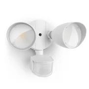 LUTEC 32W 2500LM LED Flood Lights Outdoor Motion Sensor, Waterproof Dusk to Dawn Outdoor Lights for House, White