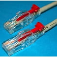 thumbnail image 1 of LUTP-4P5-1GRY - PATCH CORD CAT5E GRY 1FT LOCKABLE CABLE, 1 of 1