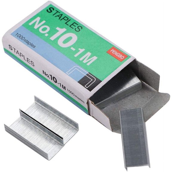 LUU-1Pc Staples, Staples, Universal Staples, No.10-1M Staples, Office Staples, Metal Staples, No.10 Binding Staples, Mini Staple_SAI