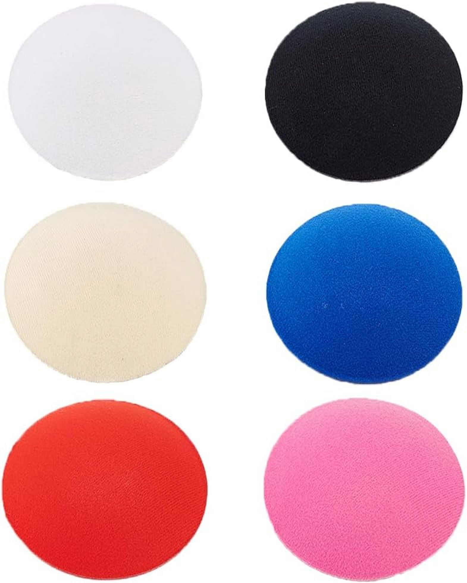 LUU-3 Colors Round Hat Base With Clip - 5.1 Inch Diameter Polyester ...