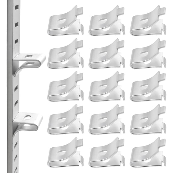 LUU-40PCS Cabinet Shelf Clips, Adjustable Shelf Bracket Clips, Shelf ...
