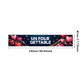 thumbnail image 1 of LUUFILx 20th Anniversary Backdrop Cheerful Celebration Banner Milestone Event Party Decorations Festive Decor Photo Props Stars Hearts Ribbons Background, 1 of 9