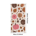 thumbnail image 1 of LUUFILx Autumn Themed Pumpkin and Leaf Patterned Banner Backdrop Background, 1 of 7