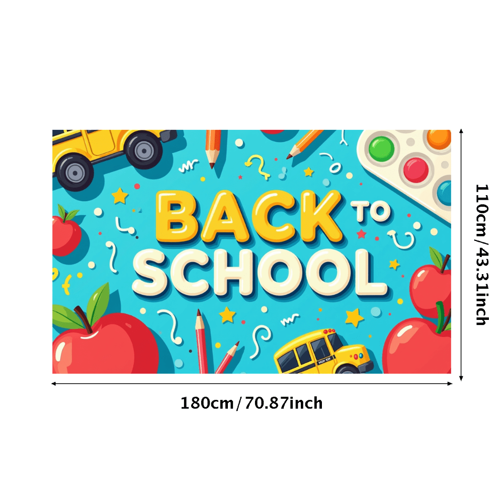 LUUFILx Back To School Banner Customizable Graduation Party Supplies Luufilx back to school banner customizable graduation party supplies