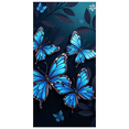 thumbnail image 1 of LUUFILx Blue Butterfly Themed Background Banner Party Decorations Backdrop Photography Props for Celebrations Gatherings and Photo Shoots, 1 of 7