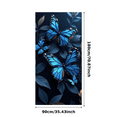 thumbnail image 1 of LUUFILx Blue Butterfly Themed Background Banner Party Decorations Backdrop Photography Props for Celebrations Gatherings and Photo Shoots, 1 of 7