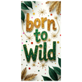 thumbnail image 1 of LUUFILx Born to be Wild Backdrop Banner Party Decorations Jungle Theme Birthday Photo Booth Background Celebration Props Event Supplies Festive Decor, 1 of 8