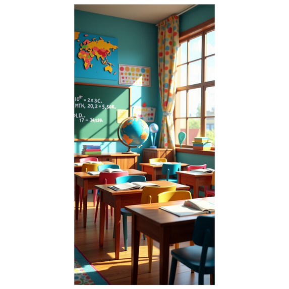 LUUFILx Classroom Educational Banner School Supplies Backdrop Kids Decor Party Decoration Background Teacher Appreciation Event Classroom Setting