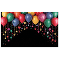 thumbnail image 1 of LUUFILx Colorful Star Balloon Backdrop Banner for Party Decorations and Photography Props Happy Birthday Event Background Photo Booth Celebration Supplies, 1 of 8