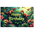 thumbnail image 1 of LUUFILx Dinosaur Birthday Party Backdrop Jungle Theme Banner for Kids Birthday Decorations and Celebration Party Supplies Photography Props Background, 1 of 7