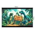 thumbnail image 1 of LUUFILx Dinosaur Jungle Birthday Party Backdrop Polyester Photo Booth Background Kids Birthday Party Banner Backdrop Kid Room Photo Prop, 1 of 1