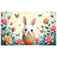 thumbnail image 1 of LUUFILx Easter Decorations Backdrop Banner Spring Festival Garden Party Easter Egg Hunt Celebration Photography Props Vibrant Outdoor Decor Scenic Background, 1 of 7