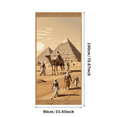 thumbnail image 1 of LUUFILx Egyptian Themed Desert Pyramid Scene Backdrop Banner Party Decorations, 1 of 1